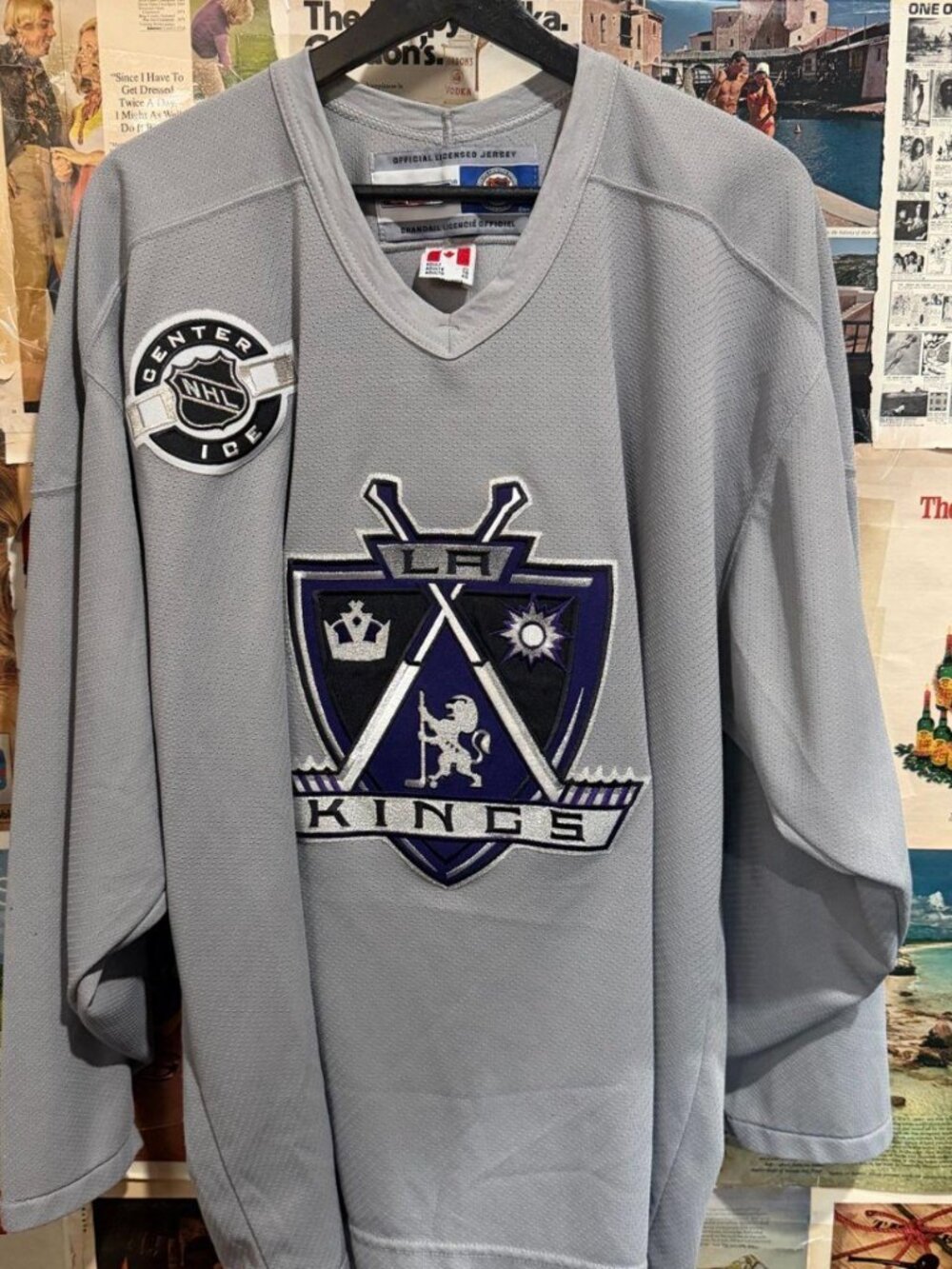 CCM LA Kings NHL Practice Hockey Jersey, Size XL